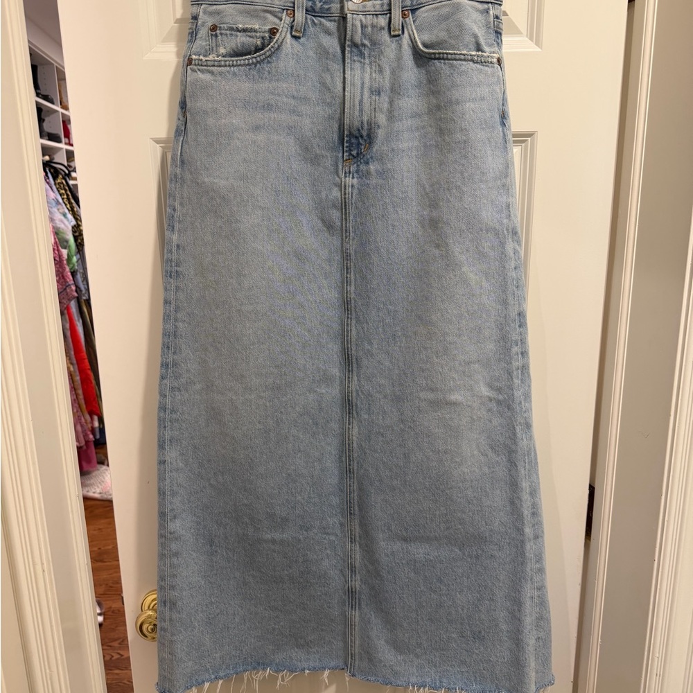 Agolde Hilla Denim Skirt size 26
